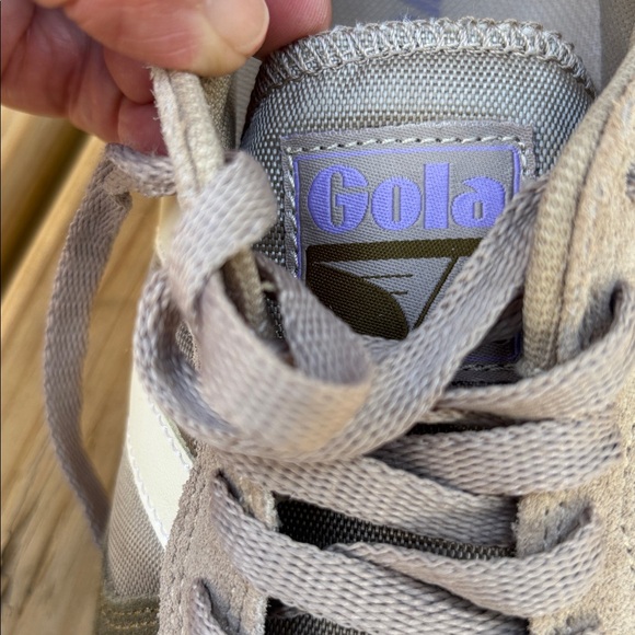 NEW Gola Daytona CLA592 Suede Retro Casual Sneakers size 8 - Picture 9 of 9